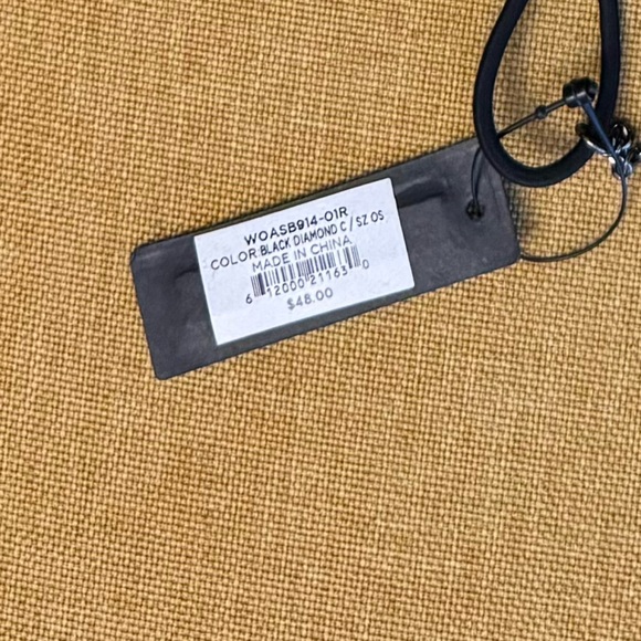 BCBGmaxazria Tri-Chain Elastic Headband, Black - Picture 3 of 3